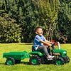 Tractor dolu con bocina de remolque groeno negro