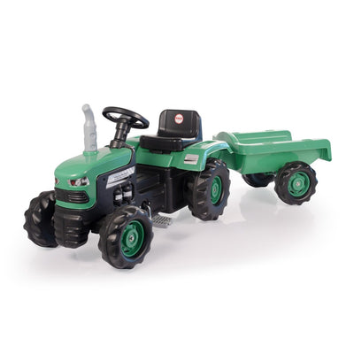 Dolu Tractor con rimorchio di corno nero