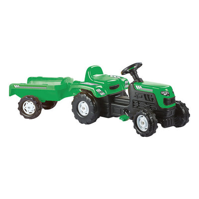 Dolu Dolu Tractor Ranchero con trailer verde