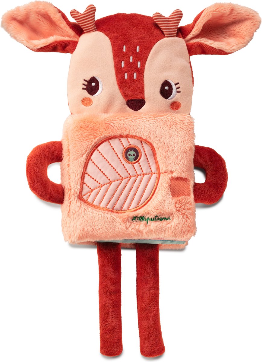 Lilliputiens - libro de peluches - Stella la cierva