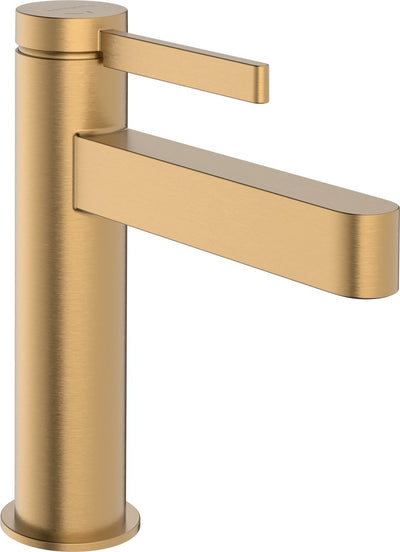 Hansgrohe finoris - miscelatore per lavabo - funzionamento monocomando - cool start risparmio energetico - con piletta di scarico - 110mm - bronzo spazzolato