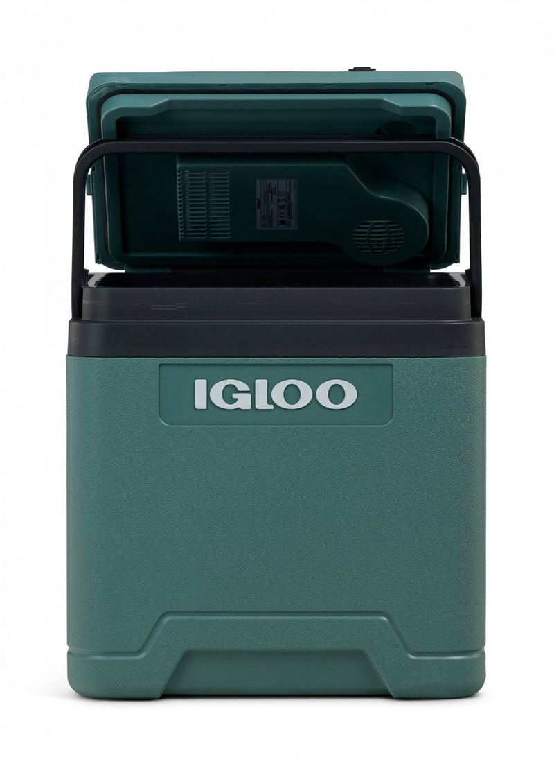 Igloo ie24 koelbox - 24l - ac- en dc-aansluitingen - 20°c onder de omgevingstemperatuur - eco - groen