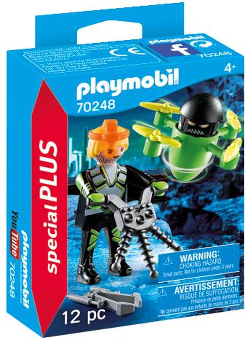 Playmobil special plus agent met drone - 70248