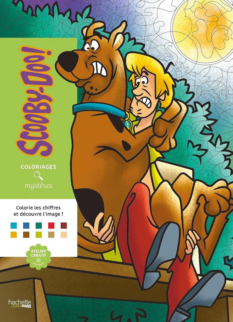 Hachette Heroes Coloriages Mystères Scooby Doo - Colora Per Libro Numerico