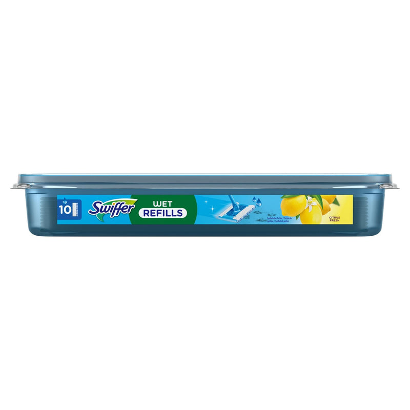 Toallitas Swiffer húmedas y frescas para suelos 10 piezas