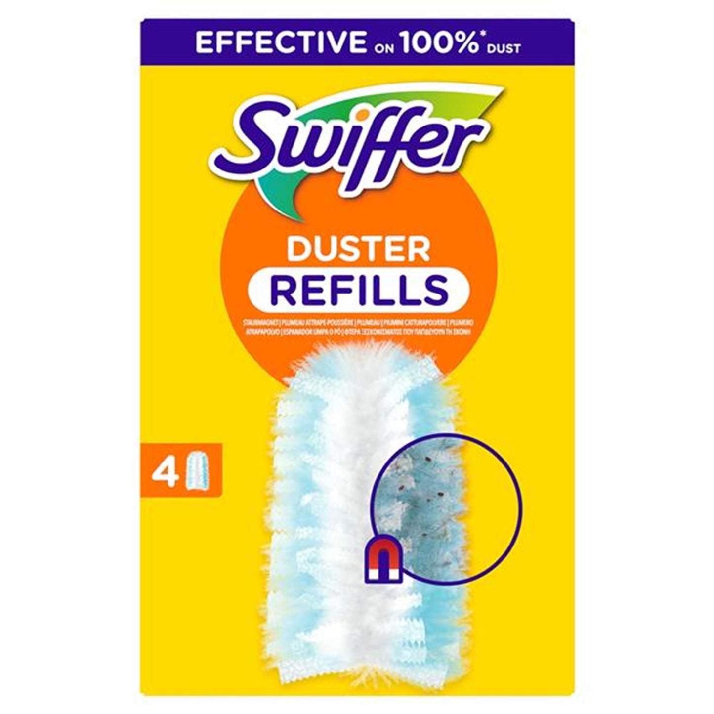 Confezione di ricarica per piumino Swiffer da 4 pezzi