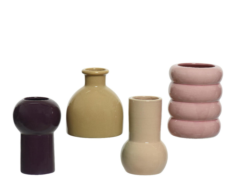 Vaso Decoris in porcellana l8-h12cm