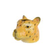 Macetero Decoris leopardo porcelana 10x13x10,8cm