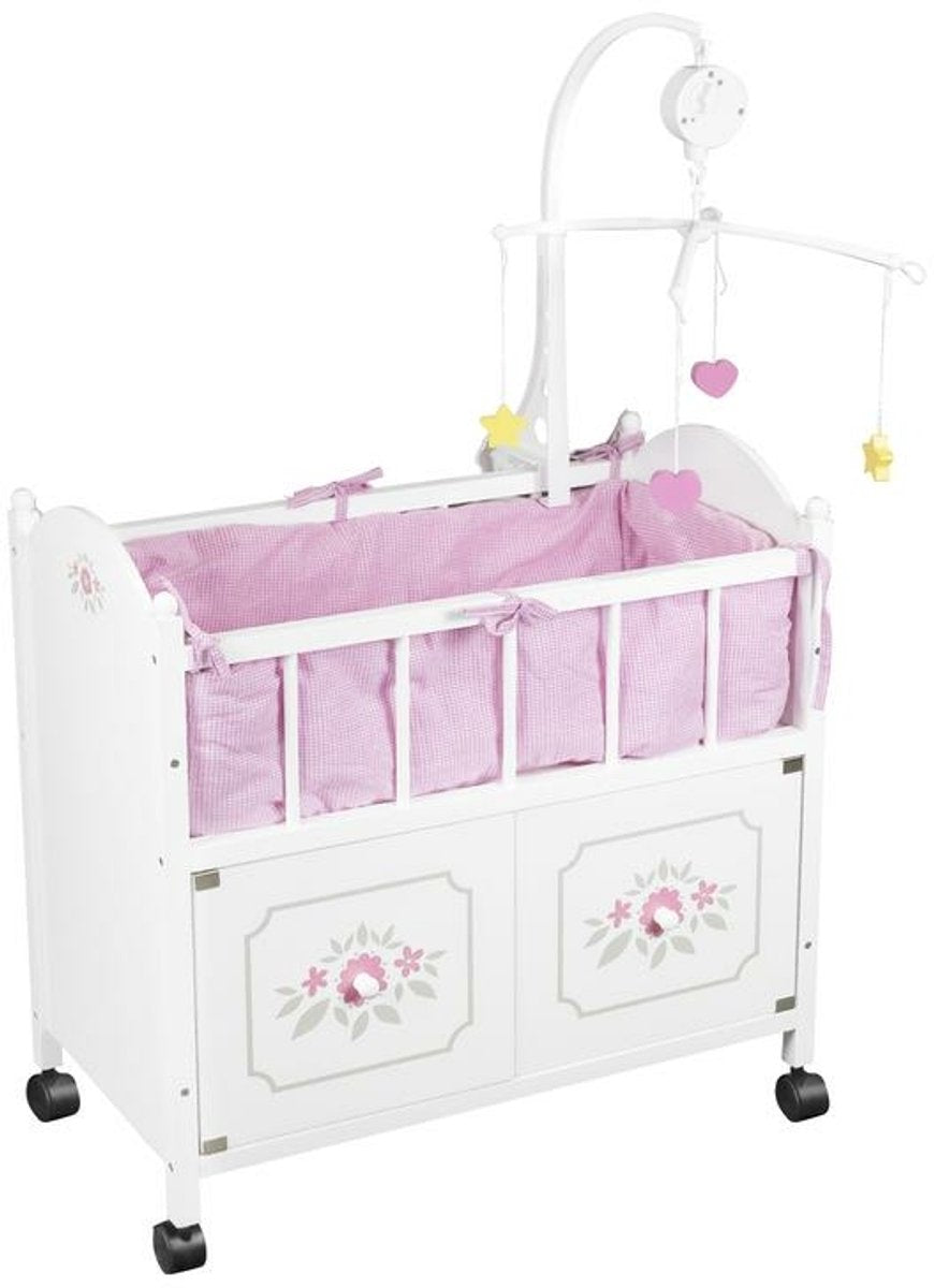 Letto per bambole Braet con armadio