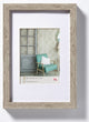 Walther Stoccolma - cornice in legno mdf - misura foto 15x20 cm - grigio