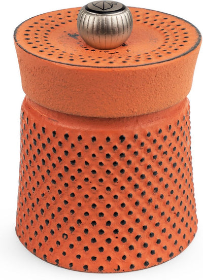 Molinillo de pimienta Peugeot bali fonte 8 cm - naranja - hierro fundido