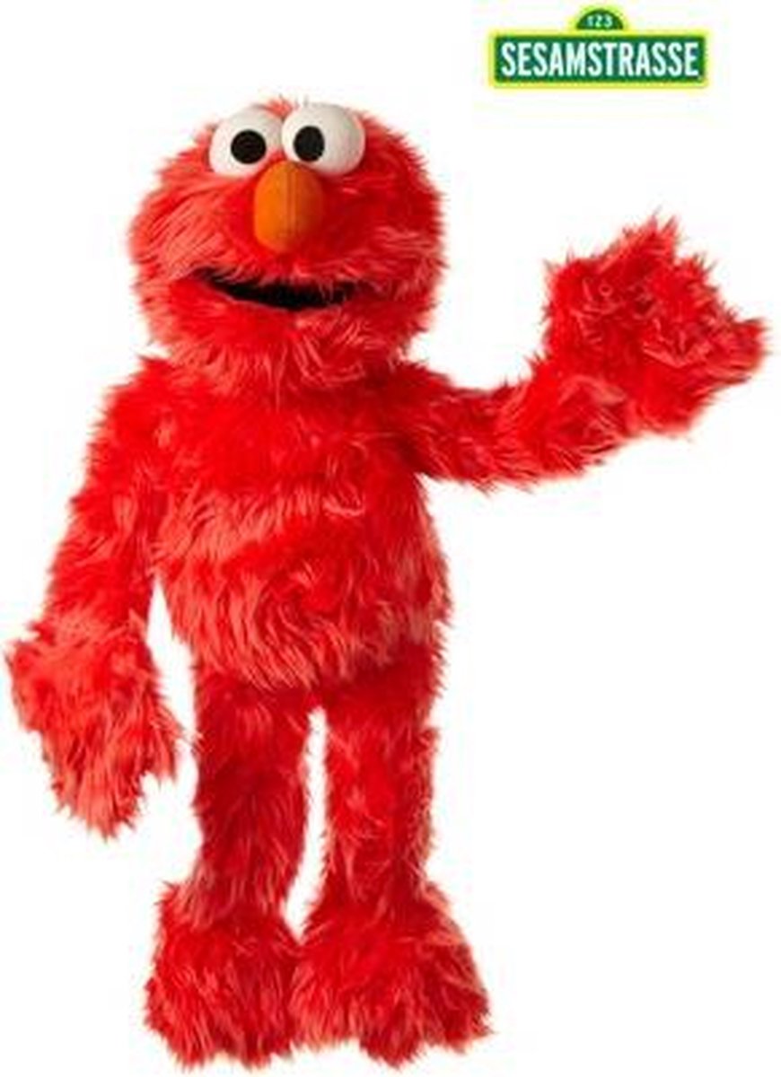 Living puppets - handpop - sesamstraat - elmo - 65cm