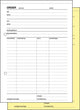Libretto ordine d'acquisto sigel bianco a5 148 mm x 190 mm x 8 mm