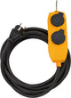 Cable de obra Brennerstuhl | ip54 | con bloque de enchufe | 5m | negro | h07rn-f 3g2.5 fr ser - 1151734010