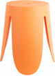 Taburete Leitmotiv ravish - naranja - ø43cm - escandinavo