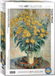Eurographics - aardpeerbloemen [topinambours] - claude monet - 1000 stukjes 48×68cm (b×h) - fine art legpuzzel