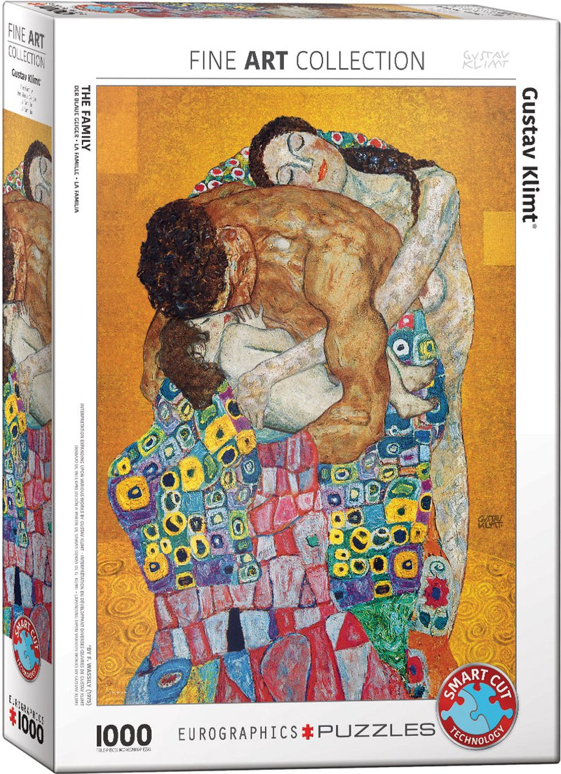 Eurographics - la familia [esa familia] - gustav Klimt - 1000 piezas 48×68cm (w×h) - rompecabezas de bellas artes