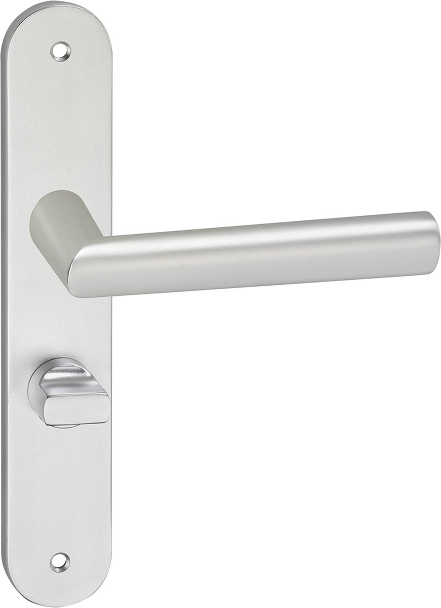 Taburete Impresso London con escudo ovalado WC63 tornillo aluminio