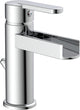 Schütte Schütte Washbasin mezclador con contornos de cascada Niagara
