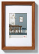Walther fiorito - marco de madera mdf - tamaño foto 10x15 cm - roble oscuro
