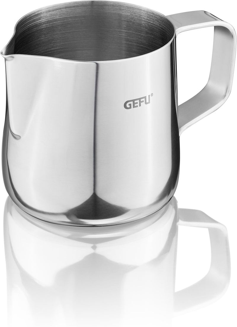 Jarra de leche Gefu barista – 150 ml – acero inoxidable – pico antigoteo