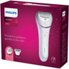 Philips Bre730 00 Serie 8000 Dispositivo epilettore bagnato e secco Pink White