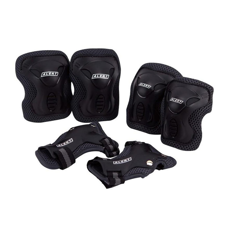 Avviso Alert Sport Protection Set Dimensioni S 3 pezzi Nero