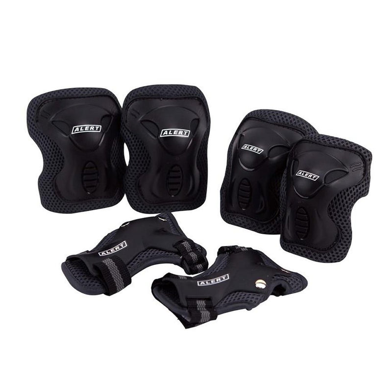 Avviso Alert Sport Protection Set Dimensioni S 3 pezzi Nero
