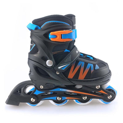 Alert Alert Inline Skates Maat 35-38 Zwart Blauw Oranje