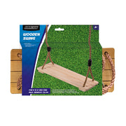 Alert outdoor houten schommel 42x5x130 cm - afbeelding 2