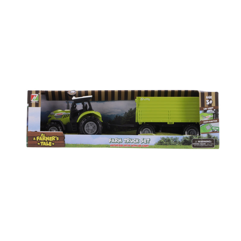 Altri marchi trattori con trailer + luce e suono