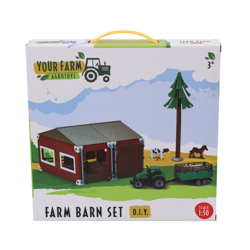 Agrotoys Farm con tractor y escala de animales 1:50