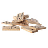 Avviso in legno esterno XL Domino 28 pezzi