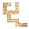 Avviso in legno esterno XL Domino 28 pezzi