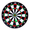 Dartboard dos -lados con 6 flechas 37 cm