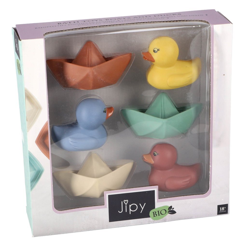 Jipy Jipy Bioplastic Bath Play a 6 pezzi