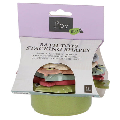 Jipy jipy bioplástico apilando moldes juguetes de baño