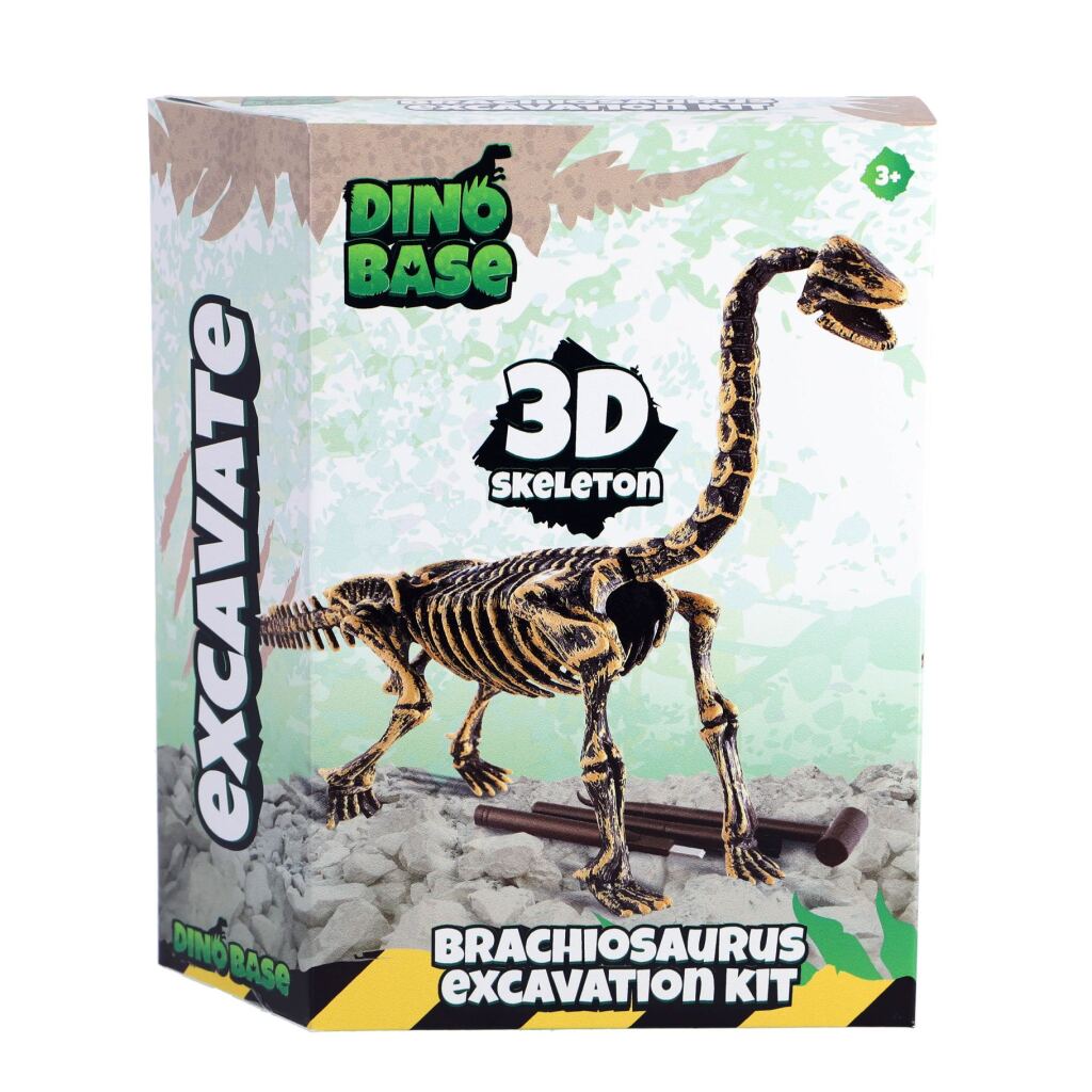 Dinobase dinobase 3d brachiosaurus scheletro