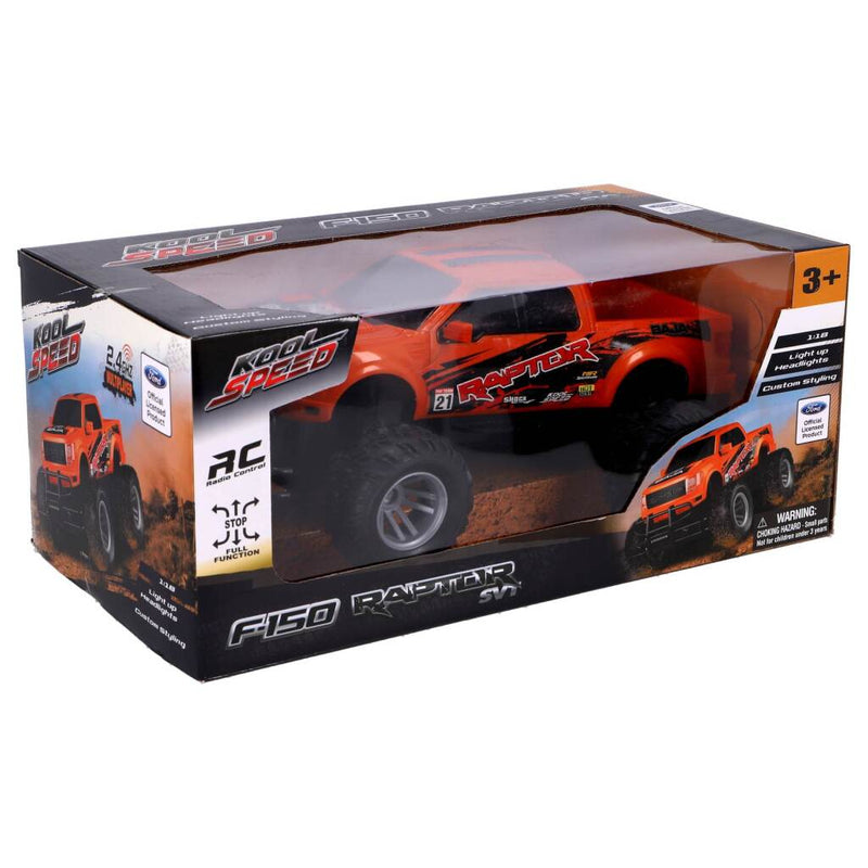 Coche radiocontrol Kool Speed Ford 1:18 2.4G F150 Raptor