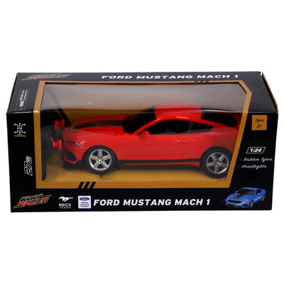 Kool Speed ​​RC Ford Mustang Mach 1 1:24 + rosso chiaro