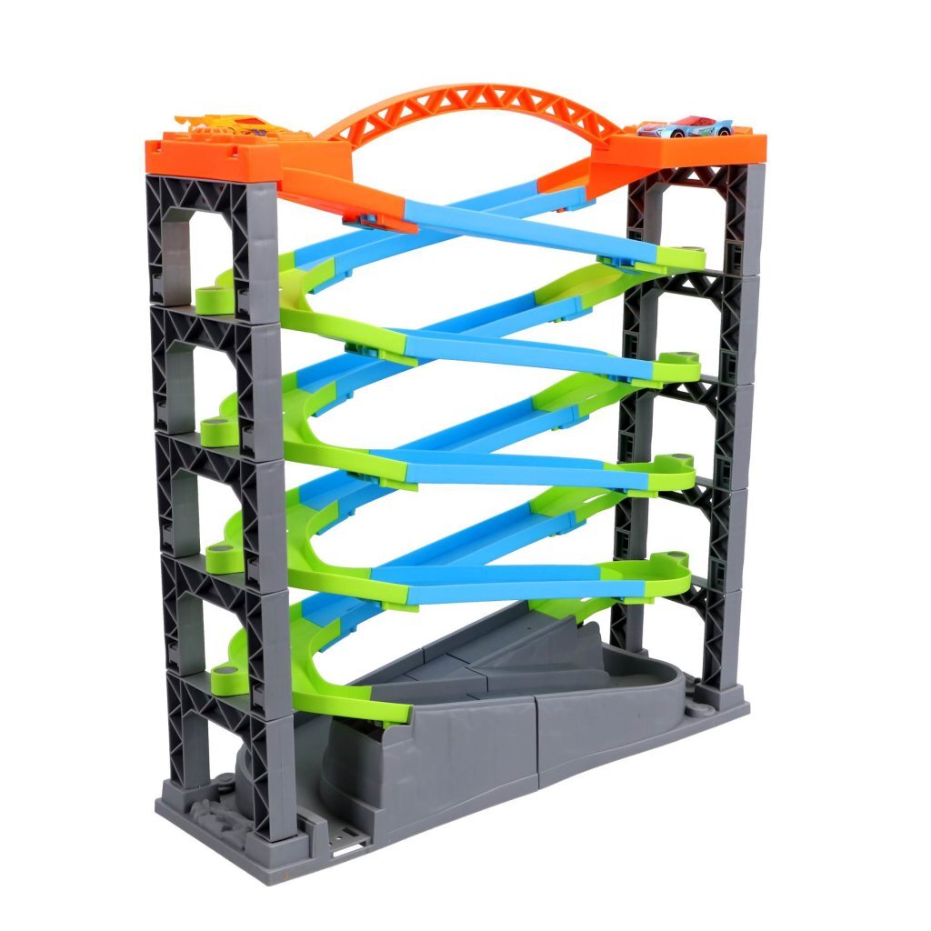 Race Track Deluxe con 5 strati e 2 auto