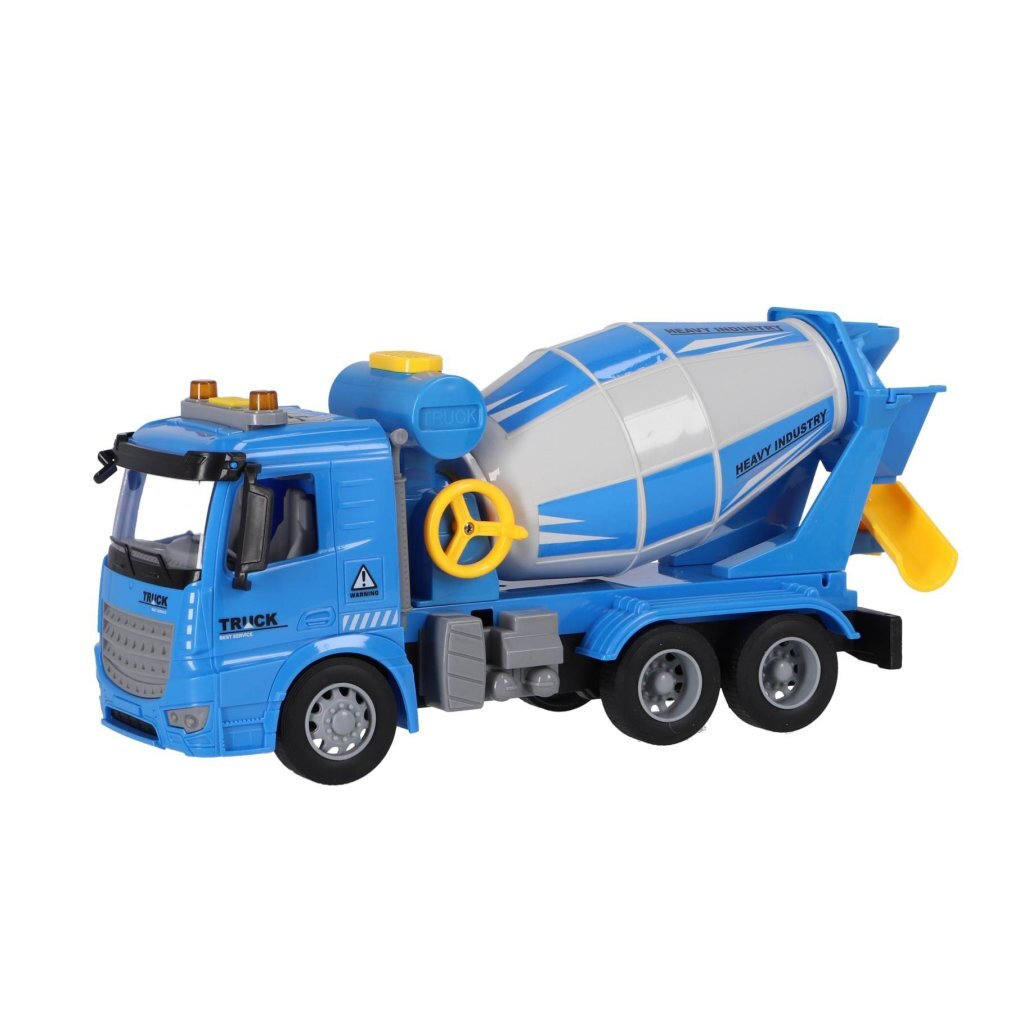Otras marcas Beton Mixer Truck 30 cm + Light and Sound Blue Grey