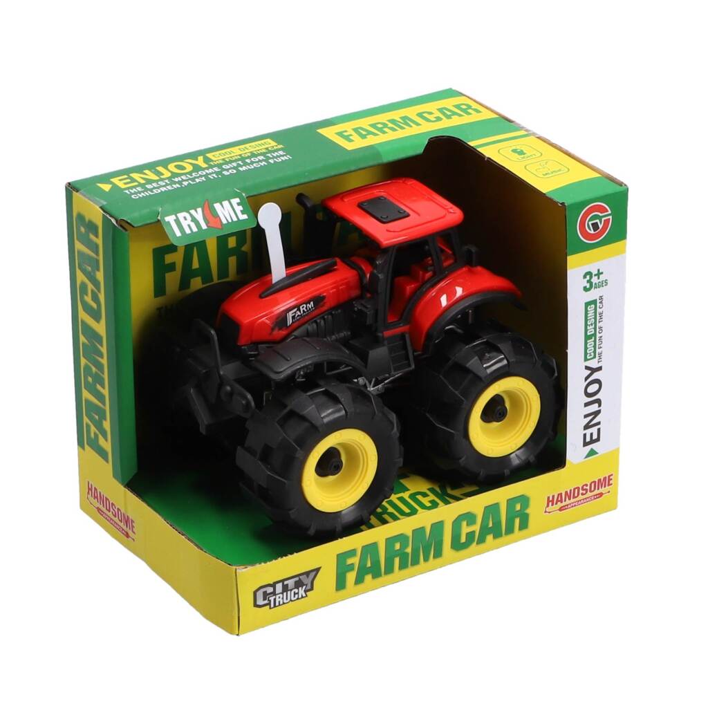 Otras marcas Tractor 15 cm + Light and Sound Red Black