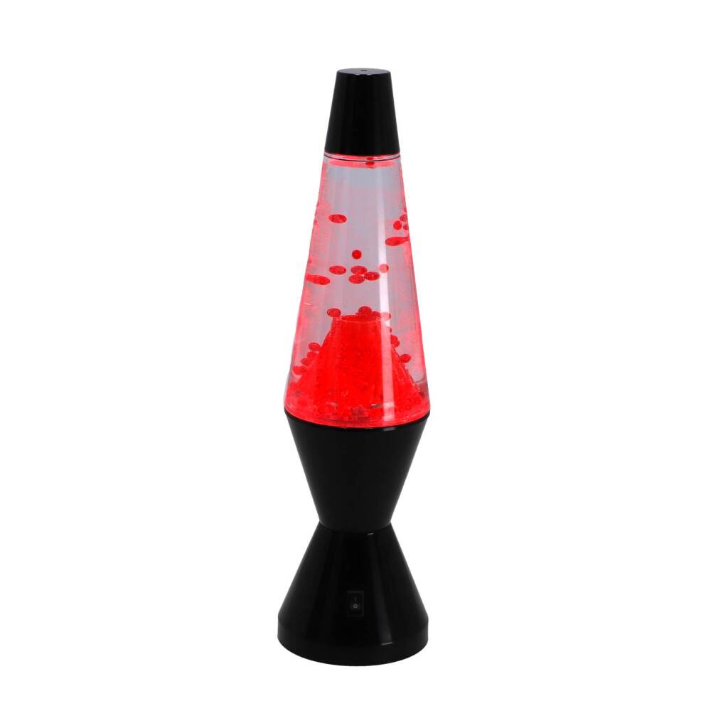 Overige merken lava lamp vulkaan zwart rood