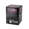 Overige merken party time led discobal 12,5 cm zwart