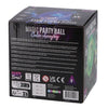 Overige merken party time magische party bal met disco effect + afstandsbediening zwart