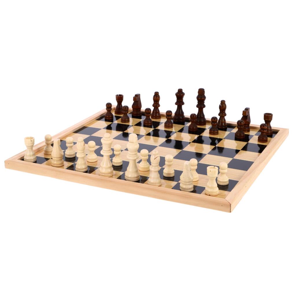 Scacchiere a scacchiere OSA a scacchiere a scacchiere con pezzi di scacchi 40 x 40 cm