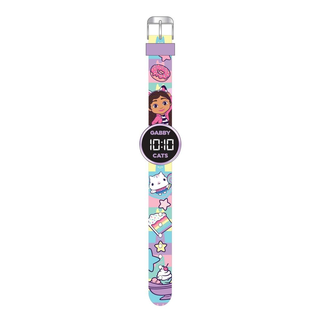 Accutime gabby #039;s dollhouse led horloge rond