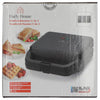 Sandwichera casera diaria gofrera 3 platos