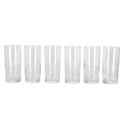 Juego de 6 vasos de trago largo para el hogar diario | 8 piezas